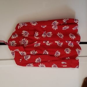 Express Patterned Portofino Blouse